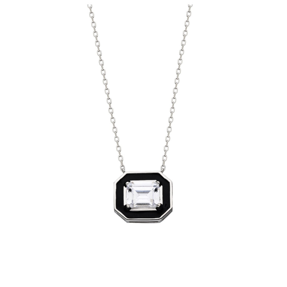 Comet Emerald Necklace