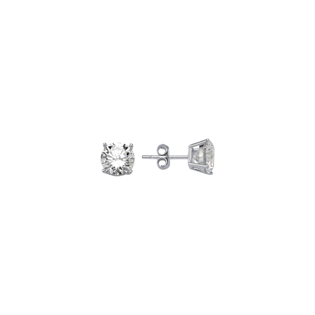 5CT Eternal Four Prong Diamond Küpe