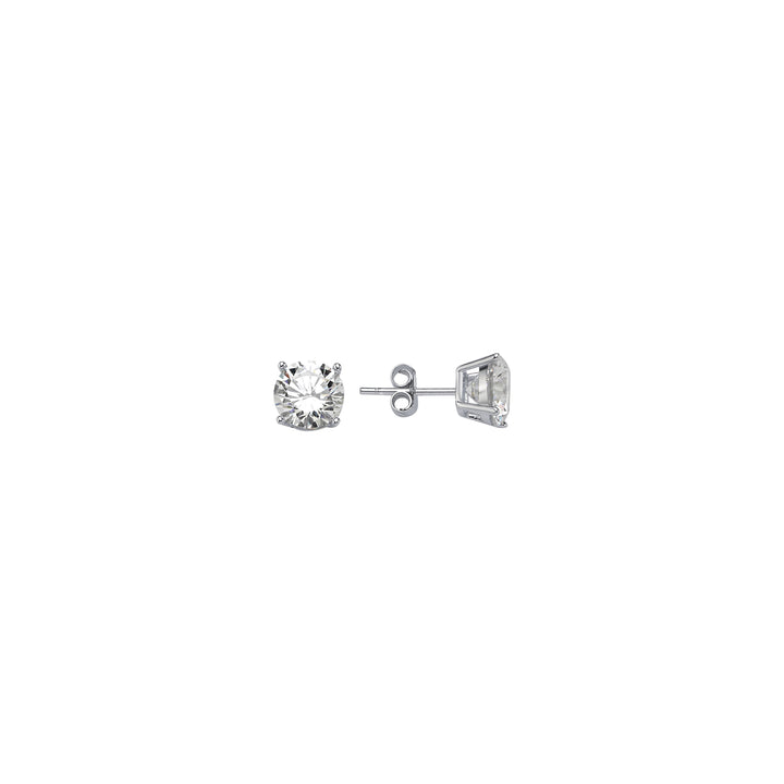 4CT Eternal Four Prong Diamond Earring