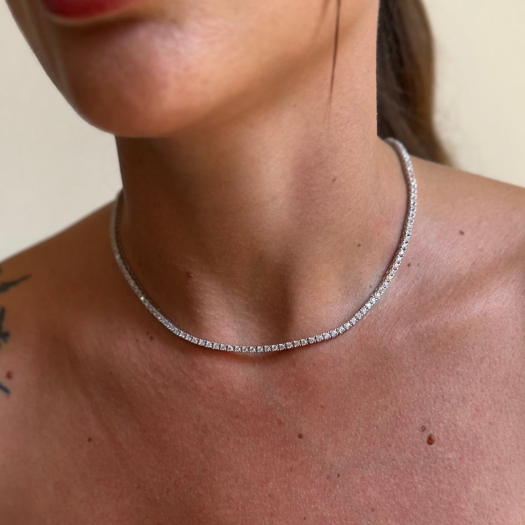 Charlotte 2MM Su Yolu Kolye
