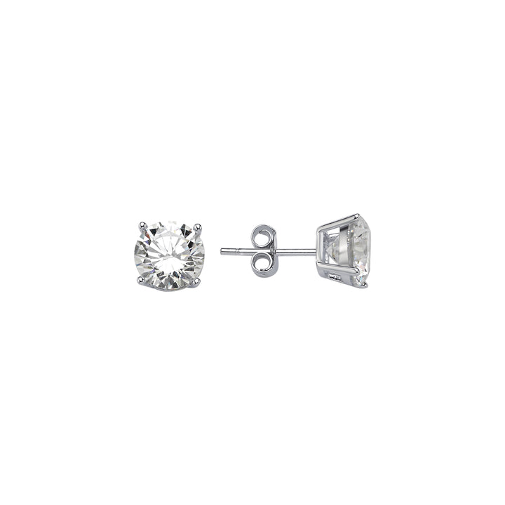 7CT Eternal Four Prong Diamond Earring