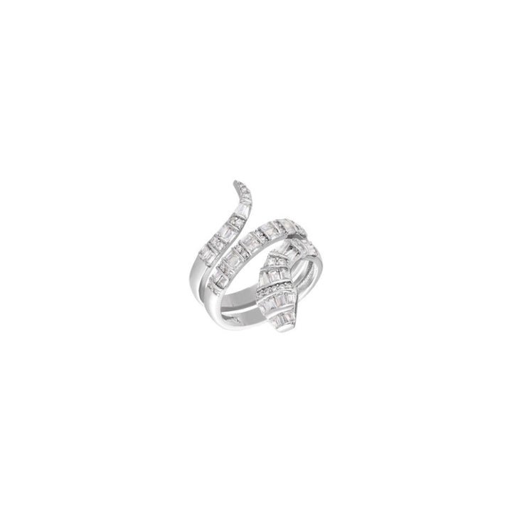 Baguette Snake Ring
