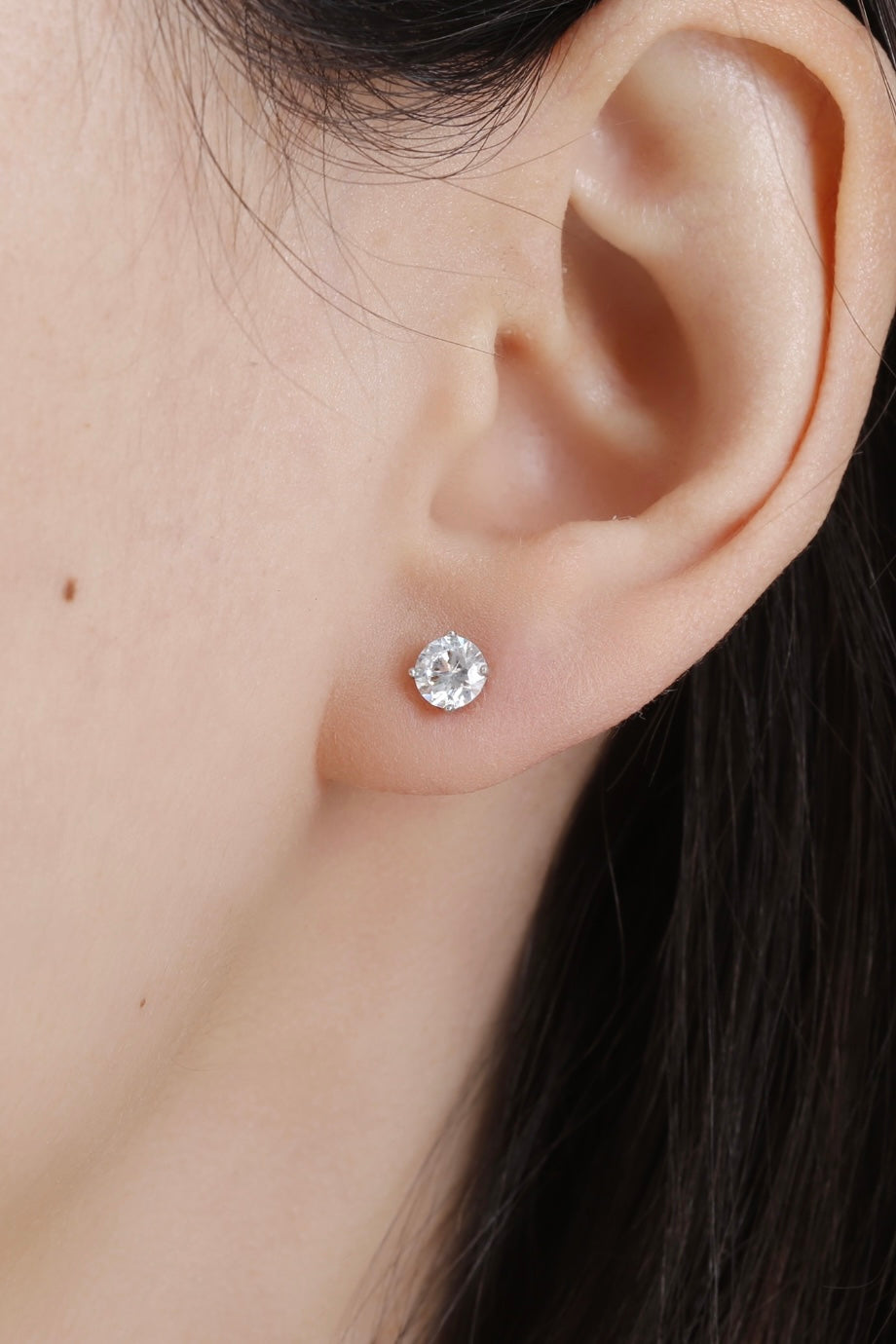 2CT Eternal Four Prong Diamond Earring